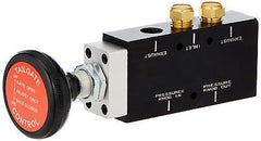 Buyers Products BAV020 4-Way 3-Position Manual Air Valve With Five 1/4 Inch N...