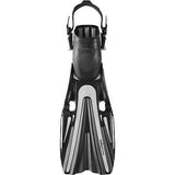 Mares Volo Power Open Heel Fins - BLACK, Regular