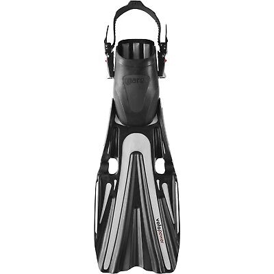 Mares Volo Power Open Heel Fins - BLACK, Regular