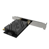 ASUS PCE-BE92BT WiFi 7 PCI-E Adapter with 2 External Antennas. Supporting 6GH...