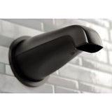 Kingston Brass KBX8130DX Concord Tub and Shower Faucet, Matte Black, 7.13 x 1...