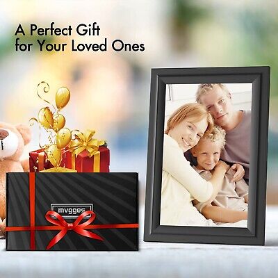 Mvgges 10.1 Inch Digital Picture Frame, Smart WiFi Digital Photo Frame, 16GB ...