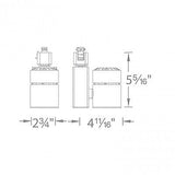 WAC Lighting L-1023F-830-WT L Series LED1023 Exterminator II LED Energy Star ...