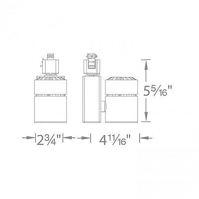 WAC Lighting L-1023F-830-WT L Series LED1023 Exterminator II LED Energy Star ...