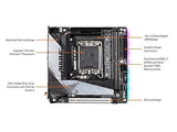 GIGABYTE Z790I AORUS Ultra (LGA 1700/ Intel/ Z790/ Mini-ITX/ DDR5/ Dual M.2/ ...