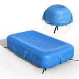 Reinmoson Inflatable Pool Cover Fits Pool Under 130" L x 84" W, 20s Easy Set ...