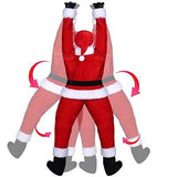 Poen 59 Inch Electric Santa Claus Christmas Decor with Remote Control Life Si...