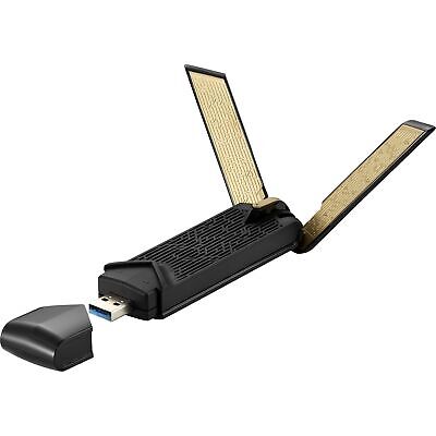 ASUS WiFi 6 AX1800 USB WiFi Adapter (USB-AX56) - Dual Band WiFi 6 Client, 2x2...