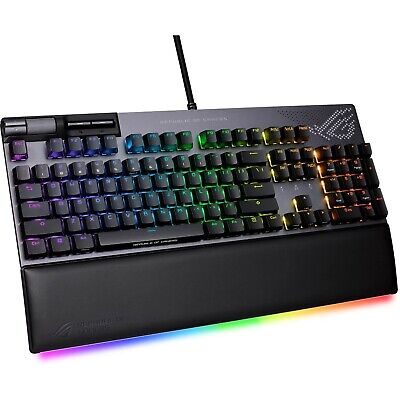 ASUS ROG Strix Flare II Animate 100% RGB Gaming Keyboard - Hot-swappable, ROG...