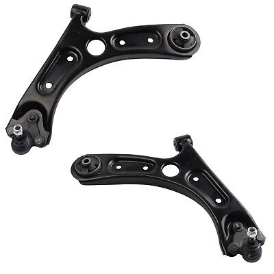 TRQ 2pc Front Lower Control Arm with Ball Joint Set Compatible with 17-22 Hyu...