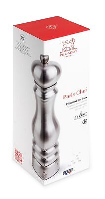 Peugeot - Paris Chef u'Select Manual Salt Mill - Adjustable Grinder - Stainle...