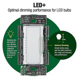 Lutron Maestro LED+ Dimmer Switch Kit for Dimmable LED, Halogen and Incandesc...