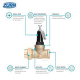 Zurn Wilkins 34-20XLDUC 3/4" 20XL Pressure Reducing Valve (Double Union Coppe...