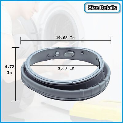 DC97-18094B Washer Door Boot Seal Gasket Diaphragm for Samsung Washing Machin...