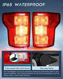 Nilight Taillight Assembly for 2018 2019 2020 Ford F150 F-150 Pickup Truck Ta...