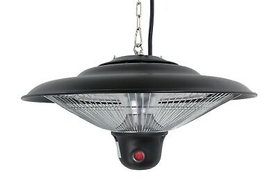 Hiland HIL-PHE-1500BR Electric Gazebo Indoor/Outdoor Heater with LED/Remote, ...