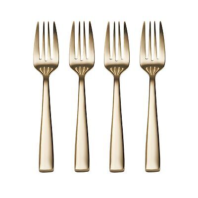 Mikasa Delano Gold Plated 20-Piece Stainless Steel Flatware Set, Service for 4