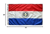 Annin Flagmakers Paraguay Flag USA-Made to Official United Nations Design Spe...