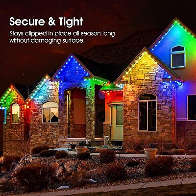 C9 LED Christmas Lights Outdoor, 66 Feet 100 LED Strawberry String Lights wit...