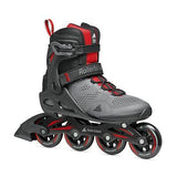 Rollerblade Macroblade 84 Men's Adult Fitness Inline Skate, Dark Gray & Red, ...