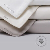 Fishers Finery 100% Egyptian Cotton Sheet Set, 4 Piece 400 Thread Count - Lux...