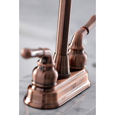 Kingston Brass KB496 Magellan Bar Faucet, Antique Copper, 2.75 x 2.75 x 2.13