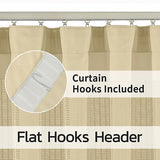 Flame Retardant Hospital Curtains Room Divider with Flat Hooks Cubicle Curtai...