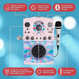 Singing Machine Portable Karaoke Machine for Adults & Kids with Wired Microph...