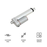 Progressive Automations 24V Mini Linear Electric Actuator - 3 inches, 50 lbs,...