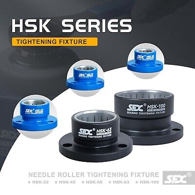 US Stock HSK63 Tool Holder Needle Rollers Tightening Fixture Fit HSK63 Tool H...