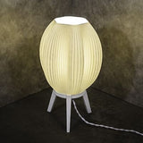 JONATHAN Y USA1000B 3D Printed Dimmable LED Table Lamp Wavy 16.5" Modern Cont...