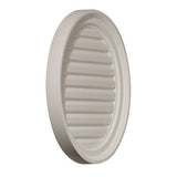 Ekena Millwork 22"W x 22"H x 1 1/4P, Round Gable Vent Louver, Non-Functional