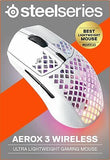 SteelSeries Aerox 3 Wireless - Holey RGB Gaming Mouse - Ultra-lightweight Wat...