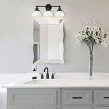 Design House 588301 Savannah Farmhouse 3-Light Indoor Bathroom Vanity Light D...