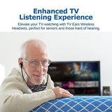 TV &#183; EARS Analog Wireless Headset System - Wireless Headset for TV, Ideal f