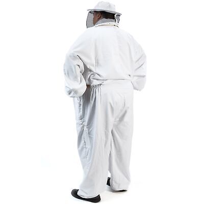 Humble Bee 410 Big & Tall Polycotton Beekeeping Suit with Round Veil X-Large