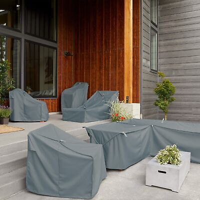 Classic Accessories Storigami Water-Resistant 104 Inch Easy Fold Patio Right-...