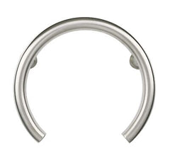 12-inch Huntington Shower Valve Grab Bar Front Mount, ADA Compliant, Satin