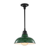 JONATHAN Y JYL7611F Jasper 12.25" 1-Light Farmhouse Industrial Indoor/Outdoor...