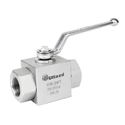 1" High Pressure Hydraulic Ball Valve Pressure Washer Ball Valve 4500 Psi 1 I...