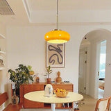 Orange Pendant Light Glass Hanging Lamp Gold 1-Light Kitchen Island Pendant L...