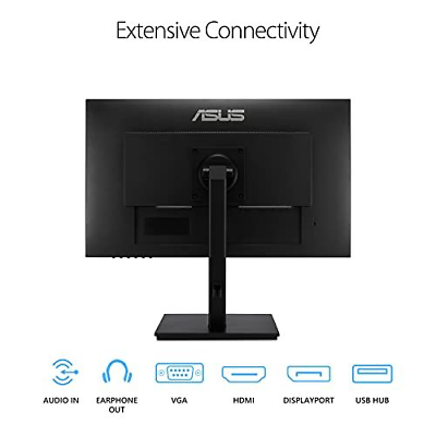 ASUS 23.8”1080P Monitor(VA24DQSB)-Full 12.8" x 21.3" x 2.1", BLACK