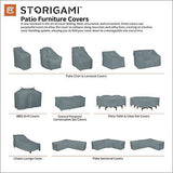 Classic Accessories Storigami Water-Resistant 104 Inch Easy Fold Patio Right-...