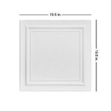 A La Maison Ceilings R24 Line Art Foam Glue-up Ceiling Tile (256 sq. ft./Case...