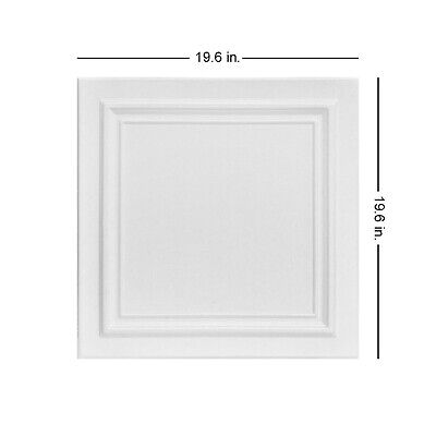 A La Maison Ceilings R24 Line Art Foam Glue-up Ceiling Tile (256 sq. ft./Case...