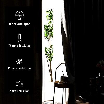 JIUZHEN Gold Brown Velvet Curtains 96 inches Blackout Curtains for Living Roo...