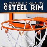 Franklin Sports Mini Basketball Hoop with Rebounder and Ball - Over The Door ...