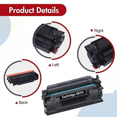 INFITONER 057H 057 High Yield Toner 1-Pack Compatible Replacement for Canon 0...