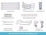 BLACK+DECKER LED Under Cabinet Light Kit, Motion Sensor, Dimmable, Linkable, ...