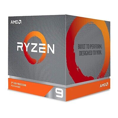 AMD Ryzen 9 3900X 12-core, 24-thread unlocked desktop processor with Wraith P...